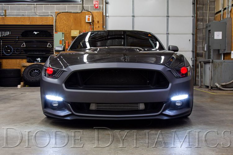 マルチカラー デーモンアイキット 2015-2017 Ford Mustang 2015-2017 Ford Mustang Diode Dynamics RGB LED Demon Eyes