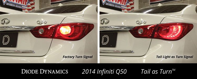 2014-2016 Infiniti Q50 Tail as Turn™ Module (pair) – Wise Detailz