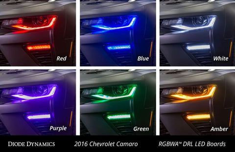2019 Chevrolet Camaro ZL1 Multicolor DRL LED Boards