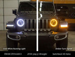 HD LED Halos for 2018-2019 Jeep JL Wrangler (pair)