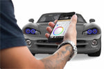 2003-2010 Dodge Viper Profile Prism Fitted Halos (RGB)