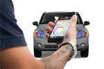 2007-2012 Dodge Caliber Profile Prism Fitted Halos (RGB)