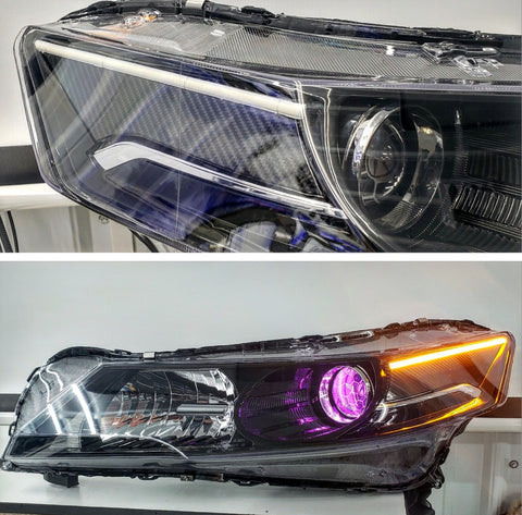 Projector Headlights for 2009-2014 Acura TSX HID/Xenon Projector Headlights for 2009-2014 Acura TSX HID/Xenon