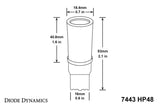 7443 HP48 LED | 1 Pair