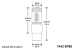 7443 XP80 LED | 1 Pair