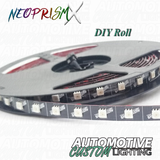 NeoPrismX 12v Custom DIY LED Roll – Black Faced