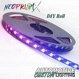 NeoPrismX 12v Custom DIY LED Roll – Black Faced