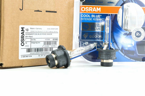 OSRAM 66240CBI XENARC COOL BLUE INTENSE, D2S, blauwachtig wit licht, xenon koplamp, Duo Box, 2 lampen