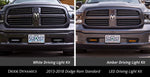 2013+ Dodge Ram Standard White LED Driving Light Kit