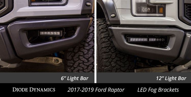2017+ Ford Raptor SS6 LED Fog Lightbar Kit – Wise Detailz Automotive ...