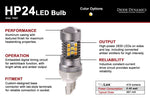 7443 HP24 Switchback Dual-Color LED Bulbs
