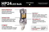7443 HP24 Switchback Dual-Color LED Bulbs