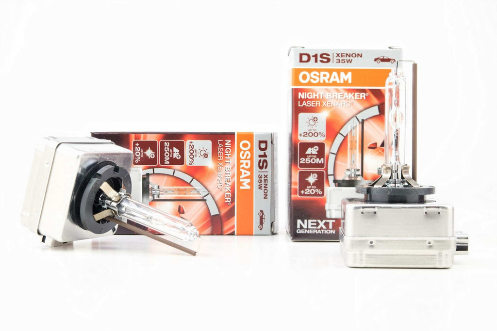 OSRAM XENARC NIGHT BREAKER LASER D1S, Next Generation, 200% more brightness, HID xenon bulb, 66140XNN, folding box (1 lamp OSRAM XENARC NIGHT BREAKER LASER D1S, Next Generation, 200% more brightness, HID xenon bulb, 66140XNN, folding box (1 lamp