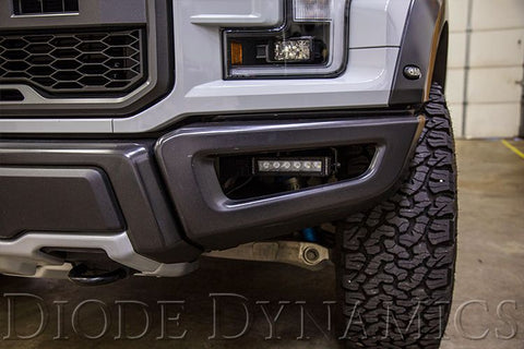 2017+ Ford Raptor SS6 LED Fog Lightbar Kit