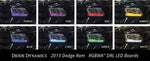 2013-2018 Dodge Ram Multicolor DRL LED Boards