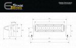 2013+ Dodge Ram Sport/Express White LED Driving Light Kit